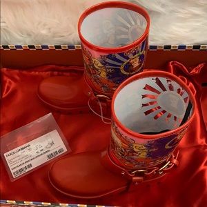 BNWT Dolce & Gabbana Rain Boots